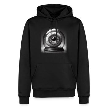 DO I HAVE TO EXPLAIN IT TO YOU...? - Men’s Premium Organic Hoodie - black - Front - Nico (187cm)