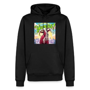 Yamas - Alter Ziegenbock - Männer Premium Bio Hoodie - Schwarz - Vorne - Nico (187cm)