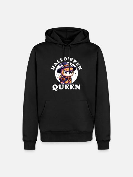 Halloween Queen - Men’s Premium Organic Hoodie - black
