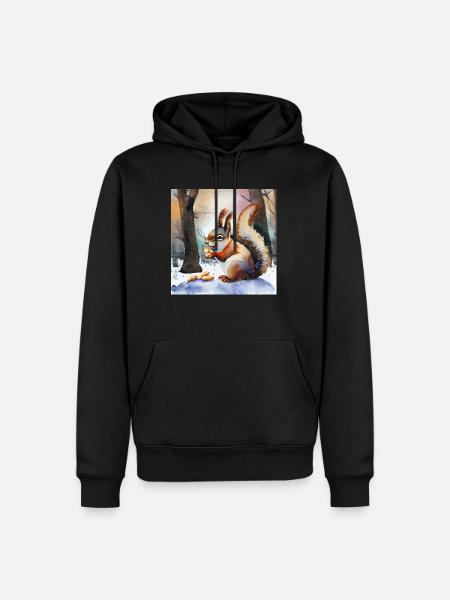 Winter treasures - Men’s Premium Organic Hoodie - black