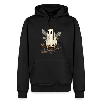 Süße Biene Kostüm für Halloween - Männer Premium Bio Hoodie - Schwarz - Vorne - Nico (187cm)