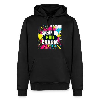 Design 51 the best - Männer Premium Bio Hoodie - Schwarz - Vorne - Nico (187cm)