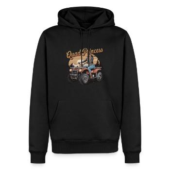 Quad Princess Abenteuer für - Männer Premium Bio Hoodie - Schwarz - Vorne - Nico (187cm)