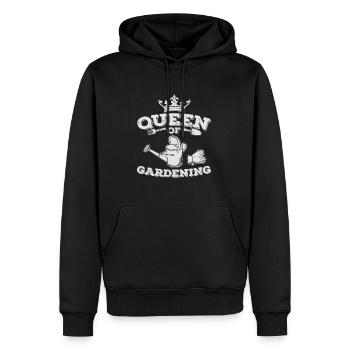 Gärtnerin - Männer Premium Bio Hoodie - Schwarz - Vorne - Nico (187cm)