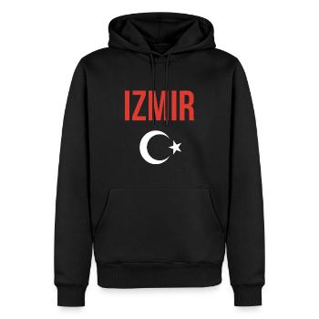 Türkei Izmir Turkey - Männer Premium Bio Hoodie - Schwarz - Vorne - Nico (187cm)
