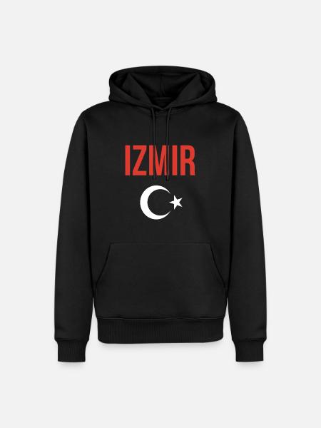 Turkey Izmir Turkey - Men’s Premium Organic Hoodie - black
