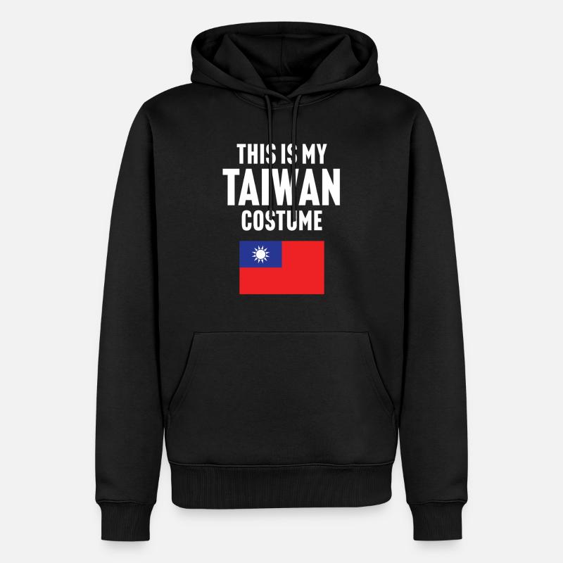 C’est mon costume de Taïwan - Sweat à capuche Premium bio Homme - noir