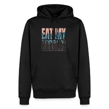 birthday swimming trunks statement sayings funny - Men’s Premium Organic Hoodie - black - Front - Nico (187cm)