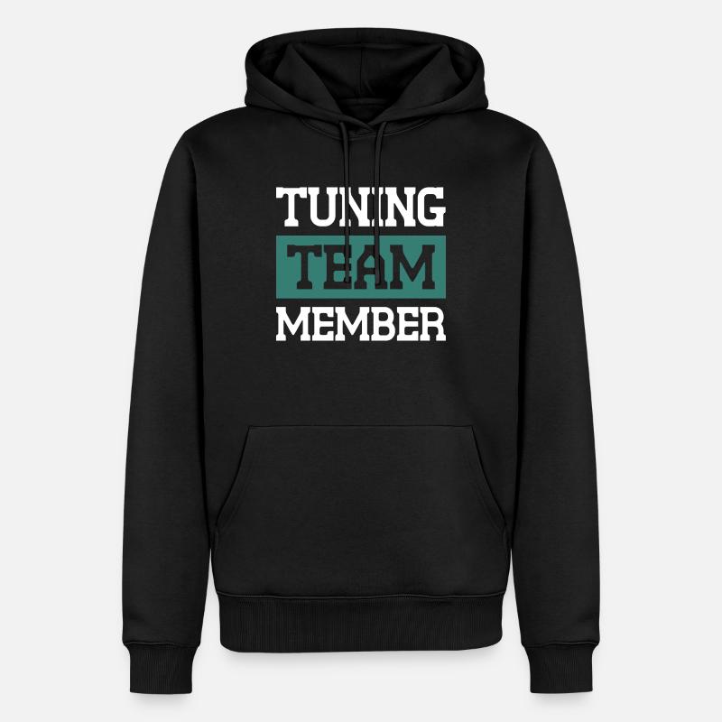 Équipe de tuning - Sweat à capuche Premium bio Homme - noir