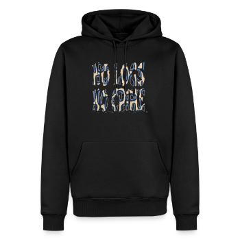 anonymous hacker hacking hacker internet bday - Männer Premium Bio Hoodie - Schwarz - Vorne - Nico (187cm)