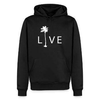 Surfing Surfboard Surfer Wassersport - Männer Premium Bio Hoodie - Schwarz - Vorne - Nico (187cm)