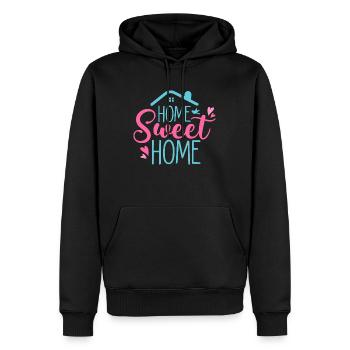 Home Sweet Home Housewarming House Owner - Männer Premium Bio Hoodie - Schwarz - Vorne - Nico (187cm)