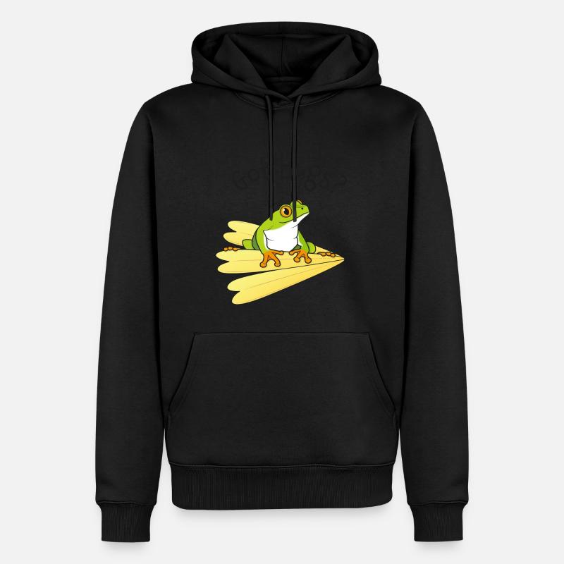 Froschtraum - Männer Premium Bio Hoodie - undefined