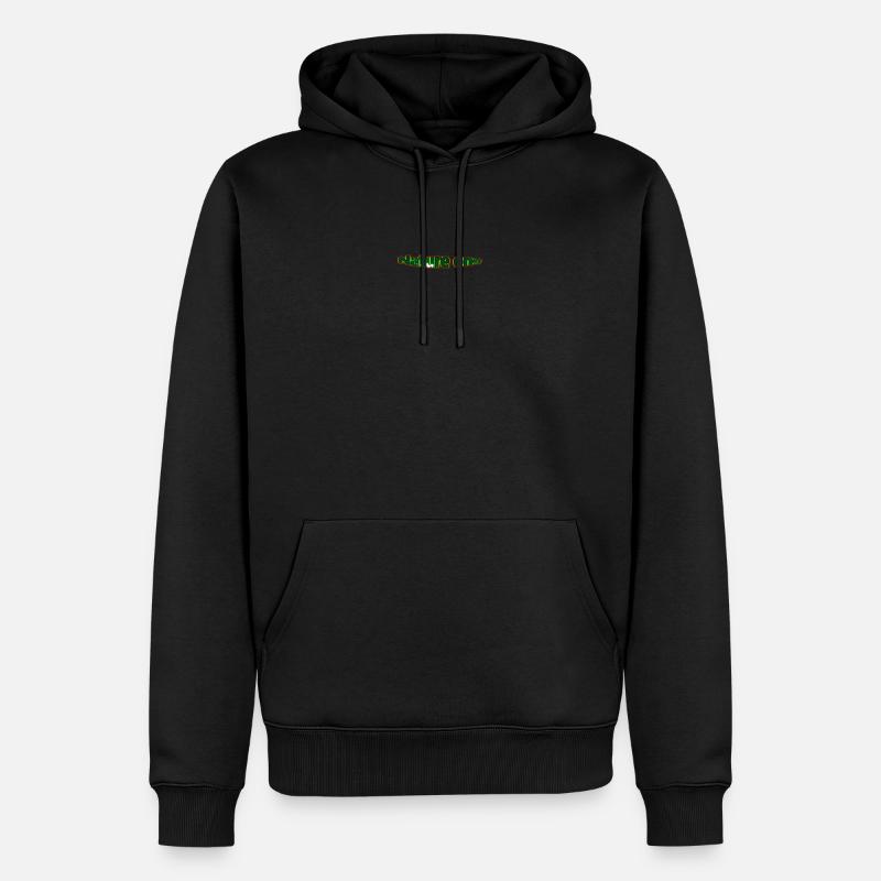 nature one - Männer Premium Bio Hoodie - Schwarz
