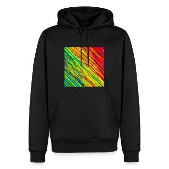 Fight The Demons - Men’s Premium Organic Hoodie - black - Front - Nico (187cm)