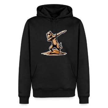 Cool Dab Dance Dromedary – Desert Fun à Dubaï - Sweat à capuche Premium bio Homme - noir - Devant - Nico (187cm)
