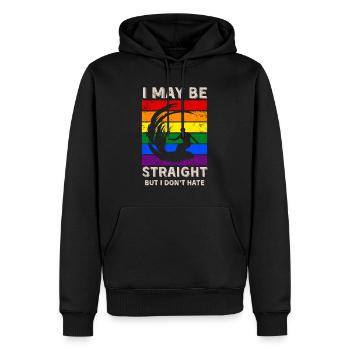 Surfen LGBT-Rechte - Männer Premium Bio Hoodie - Schwarz - Vorne - Nico (187cm)