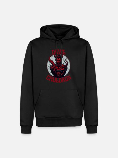 Devil Cauldron Hells Kitchen - Men’s Premium Organic Hoodie - black