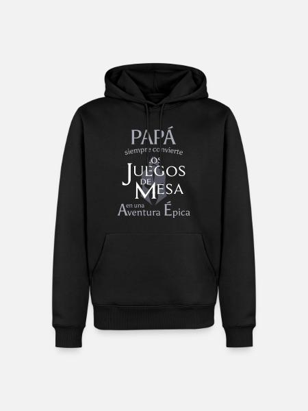 DAD, You're Great - Men’s Premium Organic Hoodie - black