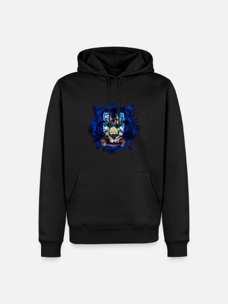 Falkland Islands - Men’s Premium Organic Hoodie - black