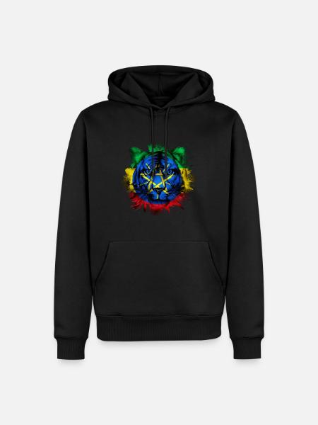 Ethiopia - Men’s Premium Organic Hoodie - black