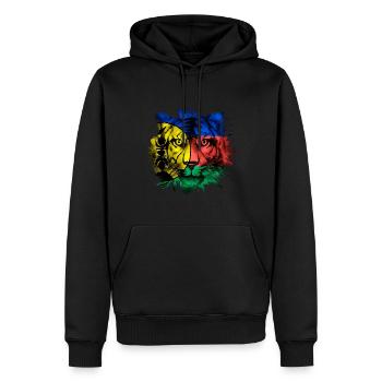 Neukaledonien - Männer Premium Bio Hoodie - Schwarz - Vorne - Nico (187cm)