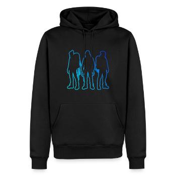 Climber Bouldering Climbing Men's Climber - Men’s Premium Organic Hoodie - black - Front - Nico (187cm)