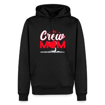 Rudermannschaft Ruderer Mannschaft Ruderer Geschen - Männer Premium Bio Hoodie - Schwarz - Vorne - Nico (187cm)