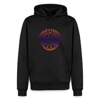 darts player - Men’s Premium Organic Hoodie - black - Front - Nico (187cm)