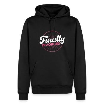 Geschieden Ex Partner Auflösung der Ehe Geschenk - Männer Premium Bio Hoodie - Schwarz - Vorne - Nico (187cm)