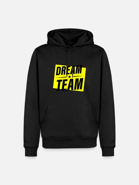 Dream Team - Men’s Premium Organic Hoodie - black