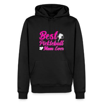 Pickleball Pickleball spielen Paddleball Geschenk - Männer Premium Bio Hoodie - Schwarz - Vorne - Nico (187cm)
