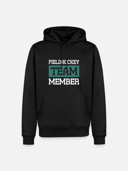 Field hockey team - Men’s Premium Organic Hoodie - black