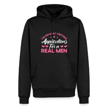 Ex Partner Auflösung der Ehe Scheidung Geschenk - Männer Premium Bio Hoodie - Schwarz - Vorne - Nico (187cm)