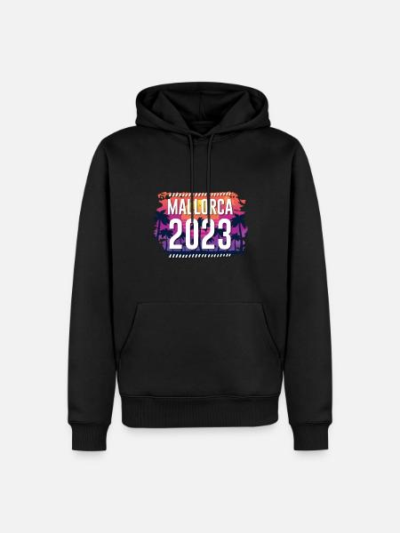 Mallorca 2023 - Men’s Premium Organic Hoodie - black