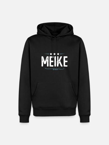 Anne - Men’s Premium Organic Hoodie - black