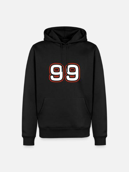 99 Number Symbol - Men’s Premium Organic Hoodie - black