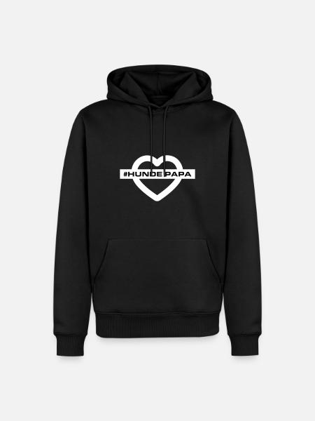Dog Dad - Men’s Premium Organic Hoodie - black