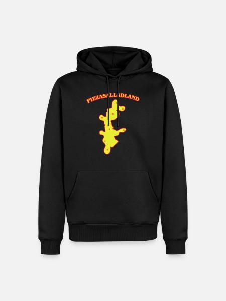 pizzasalladland - Men’s Premium Organic Hoodie - black