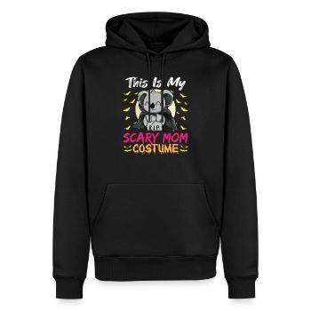 C’est mon costume de maman effrayant drôle Halloween - Sweat à capuche Premium bio Homme - noir - Devant - Nico (187cm)