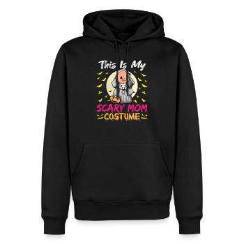 C’est mon costume de maman effrayant drôle Halloween - Sweat à capuche Premium bio Homme - noir - Devant - Nico (187cm)