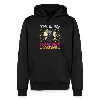 C’est mon costume de maman effrayant drôle Halloween - Sweat à capuche Premium bio Homme - noir - Devant - Nico (187cm)