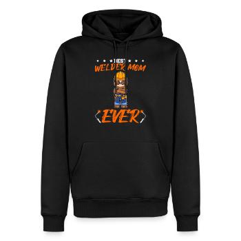 Best Welder Mom Ever Metal Work Crafts Mother - Männer Premium Bio Hoodie - Schwarz - Vorne - Nico (187cm)