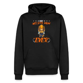 Best Welder Mom Ever Metal Work Crafts Mother - Männer Premium Bio Hoodie - Schwarz - Vorne - Nico (187cm)