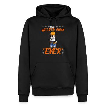 Best Welder Mom Ever Metal Work Crafts Mother - Männer Premium Bio Hoodie - Schwarz - Vorne - Nico (187cm)