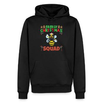 Family Matching Christmas Squad X-Mas Holidays - Männer Premium Bio Hoodie - Schwarz - Vorne - Nico (187cm)
