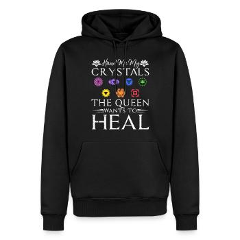 Energie Spirituelle Heilerin Chakra Frau Reiki - Männer Premium Bio Hoodie - Schwarz - Vorne - Nico (187cm)