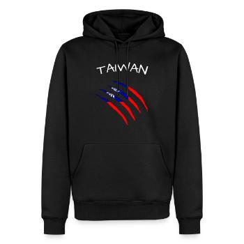 Taiwan taiwan - Männer Premium Bio Hoodie - Schwarz - Vorne - Nico (187cm)