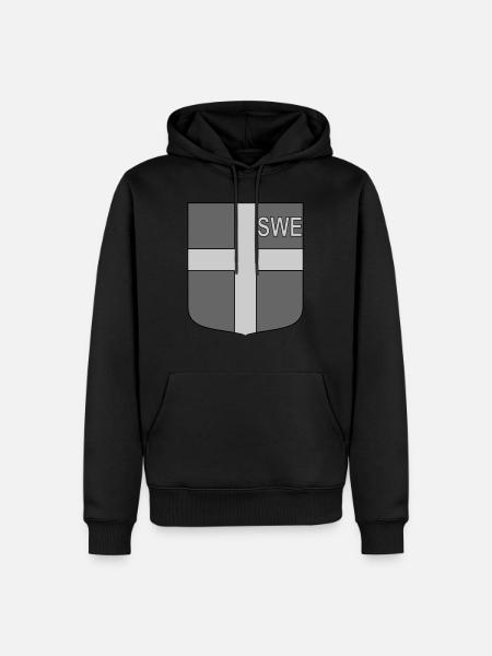 eng tactical shield - Men’s Premium Organic Hoodie - black