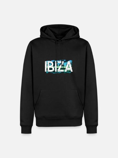 Ibiza - Men’s Premium Organic Hoodie - black